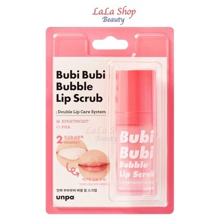 Tẩy tế bào chết môi sủi bọt bubi bubi lip by unpa