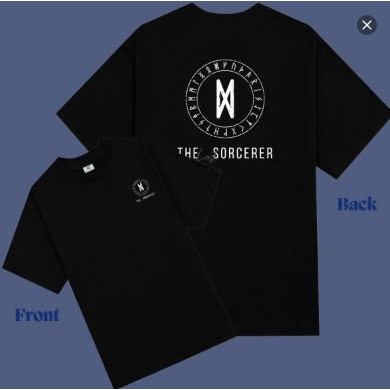 Áo thun, Áo phông The Last Sorcerer của local brand THE WEINS, dáng áo thun form rộng cổ tròn basic,