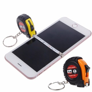 Móc khóa thước rút mini 1 mét - Dụng cụ đo đa năng - Thiết kế nhỏ gọn, nhựa PVC bền, móc khóa tiện lợi