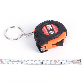 Móc khóa thước rút mini 1 mét - Dụng cụ đo đa năng - Thiết kế nhỏ gọn, nhựa PVC bền, móc khóa tiện lợi