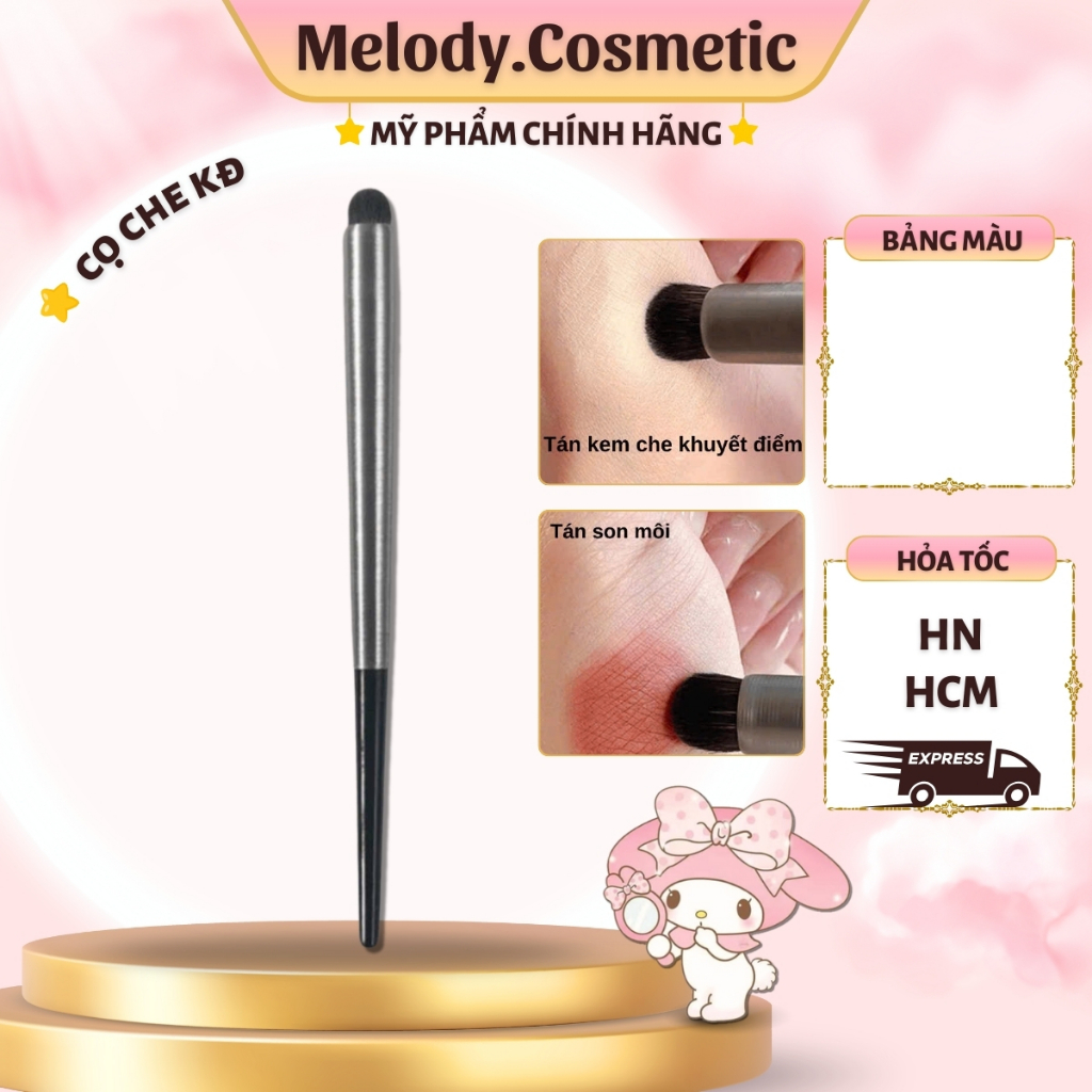 Cọ Môi Cọ Che Khuyết Điểm MELODY.COSMETIC Cọ Form Dài Lông Thú Mềm Mịn Makeup Chuyên Nghiệp C572