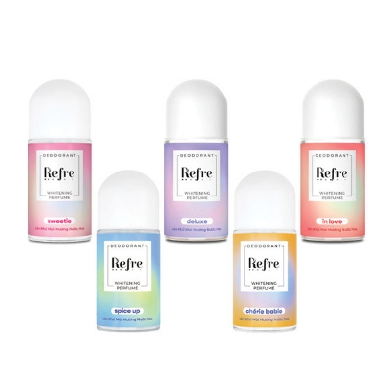 Lăn khử mùi trắng da Refre 40ml
