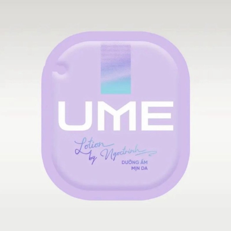 [UME VIỆT NAM] Kem dưỡng ẩm Lotion Body UME by NgocTrinh 20g( gói test)