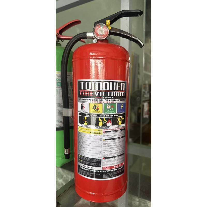 bình chữa cháy 4kg kiểm định