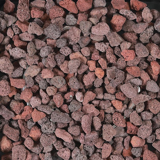 Đá nham thạch đỏ lava rock size nhỏ
