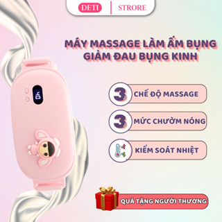 Máy Massage Chườm Nóng Giảm Đau Bụng Kinh ELISE WY.N04 - Đai massage bụng lưng - Quà Tặng Bạn Gái DETI