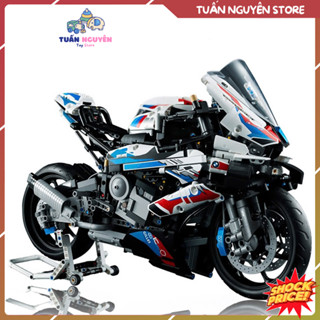 Đồ chơi lắp ráp xe máy BWM1000RR - Mô hình technic tỉ lệ 1:5 1920 PCS bảo hành bởi Tuấn Nguyên Store