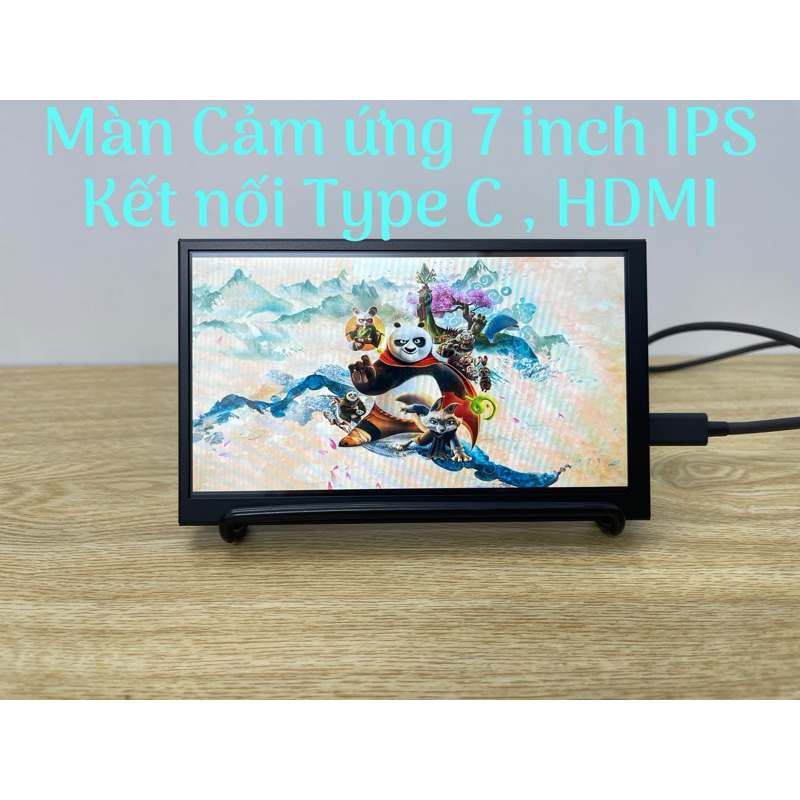 Màn hình Cảm ứng 7 inch IPS kết nối TypeC, HDMI