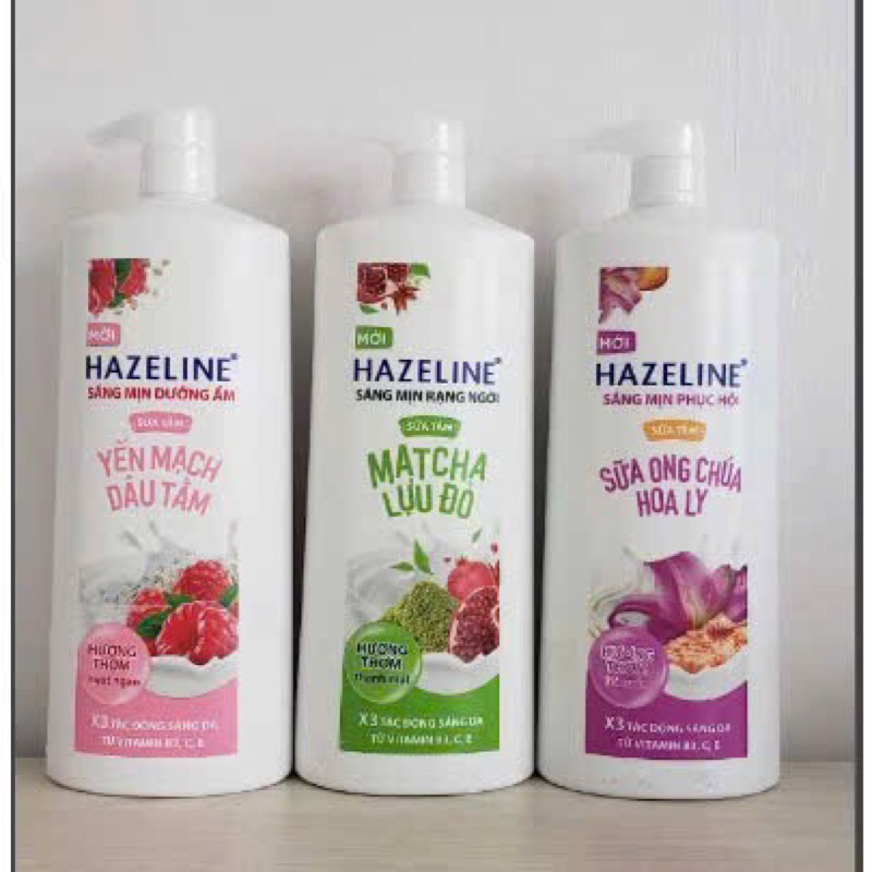 Sữa Tắm Hazeline Dưỡng Da Sáng Mịn 1kg