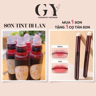 [Chính hãng, kèm cọ] SON TINT BI LĂN GY Trần Cosmetic mỹ phẩm trang điểm son môi