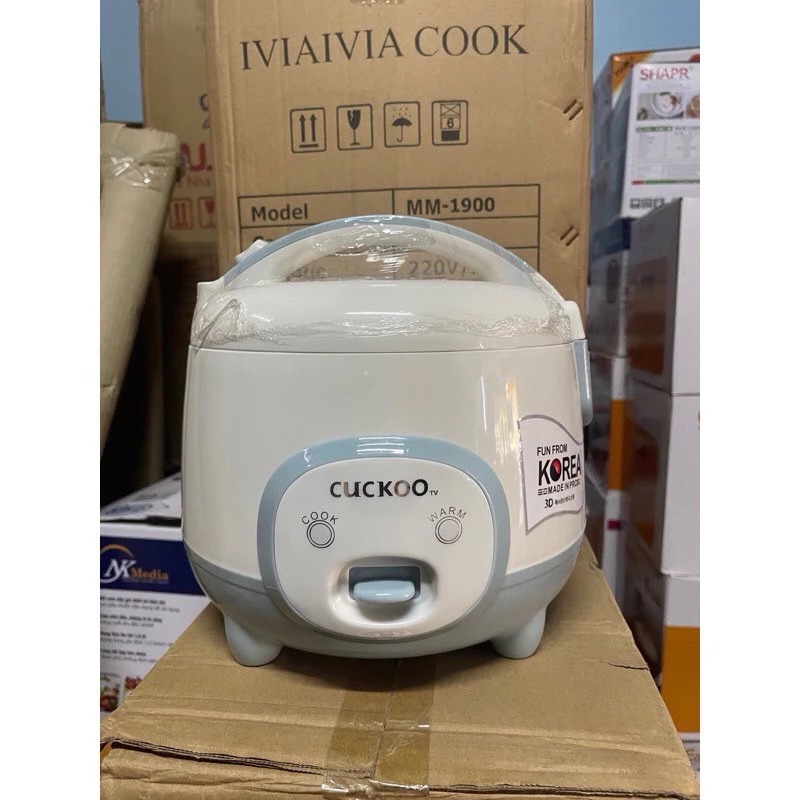 Nồi Cơm Điện mini CUCKOO CR388-Dung tích 1L/1,2L/1,8L 2.0L/2,2L kiểu dáng Con Lợn Siêu Đáng Yêu, BH 12 tháng