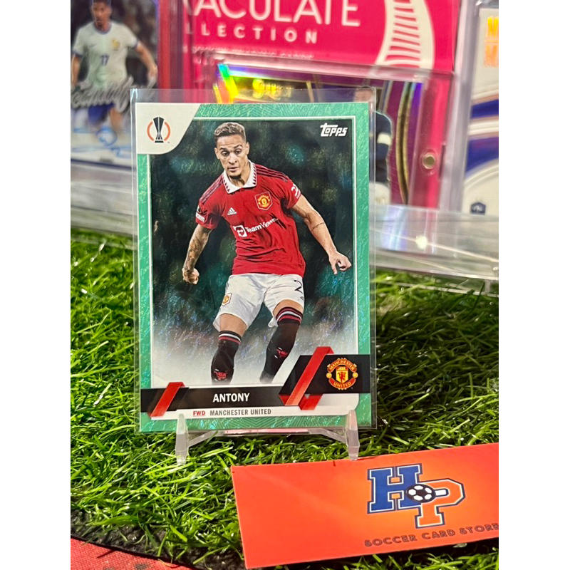 Thẻ bóng đá Antony Topps Ucc Jade Editon 2022/23