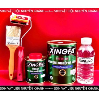 Sơn Xingfa 2 Thành Phần Chính Hãng – Bám Dính Siêu Tốt, Chống Rỉ Vượt Trội (Bàng màu 1)