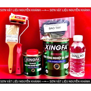 Sơn Xingfa 2 Thành Phần Chính Hãng – Bám Dính Siêu Tốt, Chống Rỉ Vượt Trội (Bàng màu 1)
