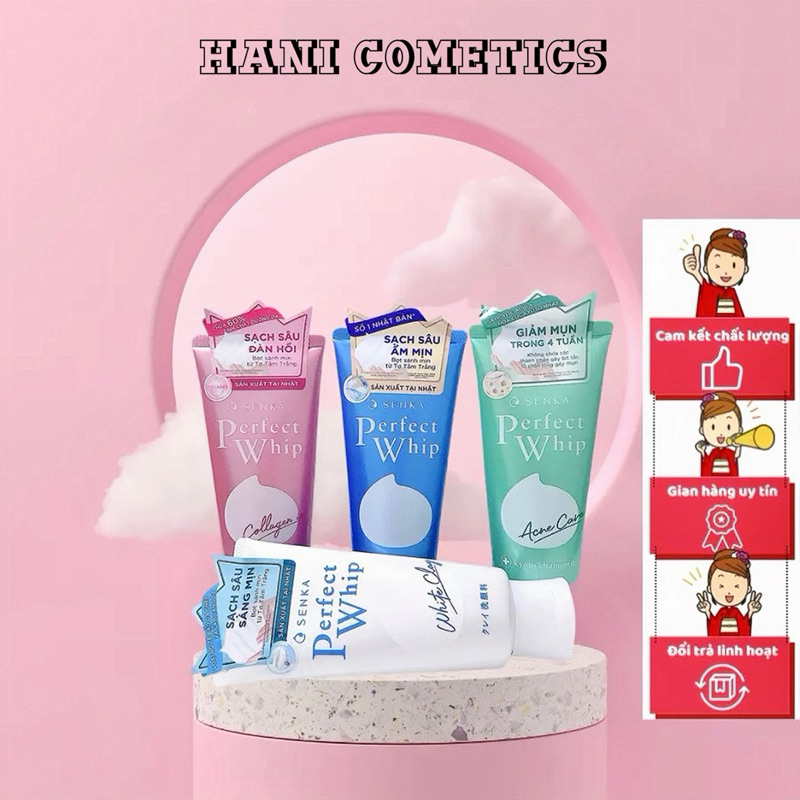 SỮA RỬA MẶT Senka Nhật (Chính Hãng )120g