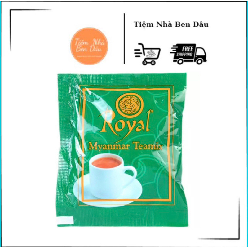 [TIẾT KIỆM][SET 3 GÓI NHỎ 20g] - TRÀ SỮA ROYAL MYANMAR TEAMIX - DATE 2026