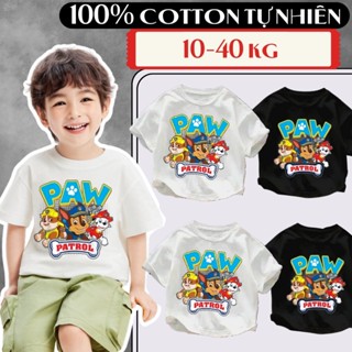 Áo thun Đội Chó Cứu Hộ Paw Patrol cho bé DAISY vải 100% cotton, Áo phông trẻ em 3-8 tuổi co dãn 4 chiều thấm hút mồ hôi