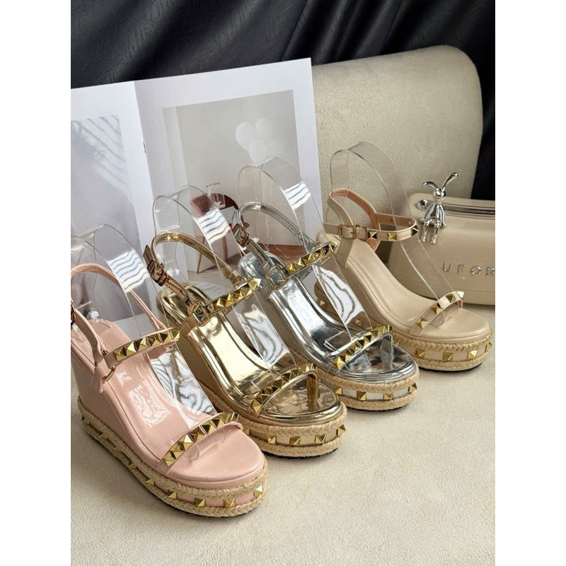 Giày Cao Gót  12 phân viền đinh