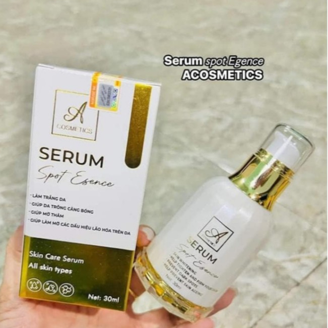 Serum Spot Esence A Cosmetics 30ml - Trắng Da, Căng Bóng, Mờ Thâm, Chống Lão Hóa, Hiệu Quả