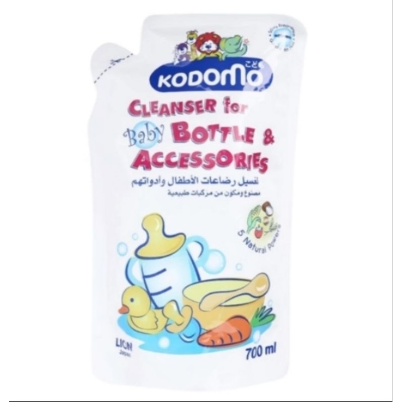 nước rửa bình sữa Kodomo túi 700ml