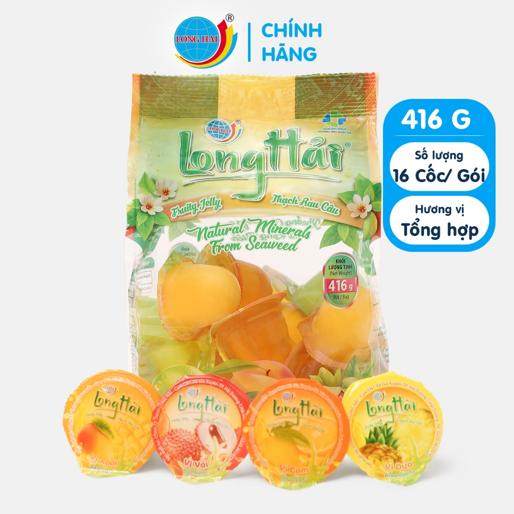 Thạch rau câu Long Hải Nhiều Vị