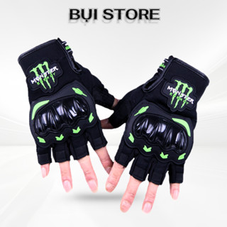  Găng Tay Chống Nắng Đa Năng Hở Ngón Monster Cao Cấp  Bao Tay Bảo Hộ Nam Nữ Lái Xe Máy Xe Đạp Moto Du Lịch Phượt 