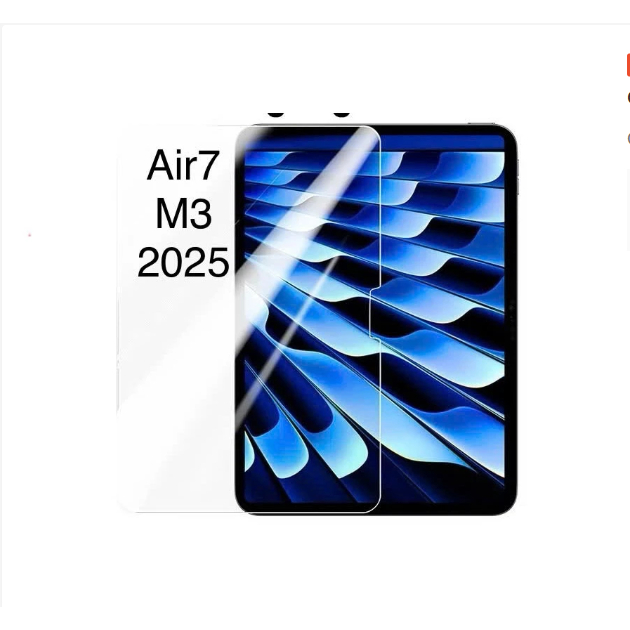 Kính cường lực cho iPad Air 7 M3 11 inch 2025 trong suốt bảo vệ màn hình