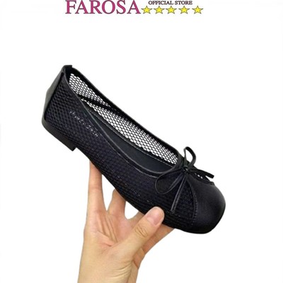 Giày búp bê nữ lưới thoáng FAROSA - H132 giày hài nữ mùa hè cực êm cực thoáng chân