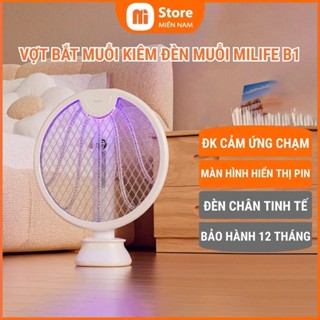 Vợt bắt muỗi kiêm đèn muỗi miLife B1 kèm đèn ngủ