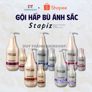 Dầu Gội Bù Ánh Sắc Stapiz Chính Hãng 300ml/1000ml – Khử Vàng, Bù Màu Hồng, Tím, Blue, Xuất Xứ Ba Lan