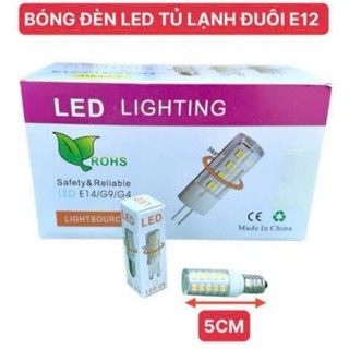 Bóng đèn tủ lạnh 15W đui xoáy chuôi E12 E14