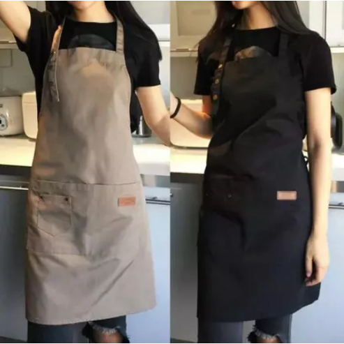 Tạp dề Hàn Quốc Tạp dề nấu ăn chống thấm nước cho nhà bếp Tạp dề làm việc nhà hàng quán cà phê