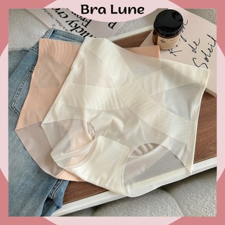 Quần gen nịt bụng định hình eo tôn đường cong BRALUNE, Quần lót nữ nịt bụng tàng hình siêu mát mã 184