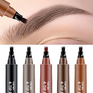 Bút Chì Kẻ Mày Phẩy Sợi 4D SUAKE Giúp Lông Mày Đậm Và Đẹp