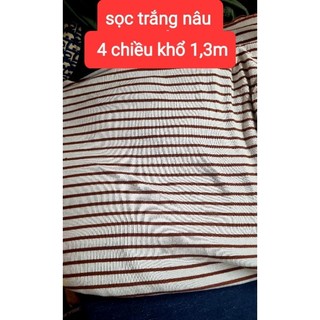 vải thun gân (đũa & sọc )