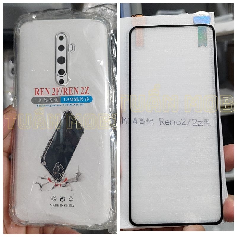 ốp lưng Oppo Reno 2F  Reno 2Z/ cường lực Oppo Reno 2F/2z