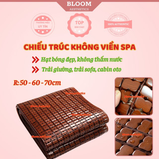   ĐỦ KÍCH THƯỚC  Chiếu trúc trải giường spa giường gội | Chiếu trúc spa bóng đẹp chống thấm nước 