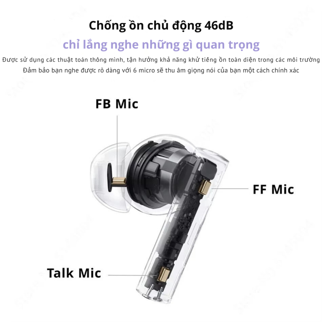 Tai Nghe Bluetooth REALME  T310 5.3 TWS Không Dây Chống Ồn 30dB Pin 40 Giờ | BigBuy360 - bigbuy360.vn