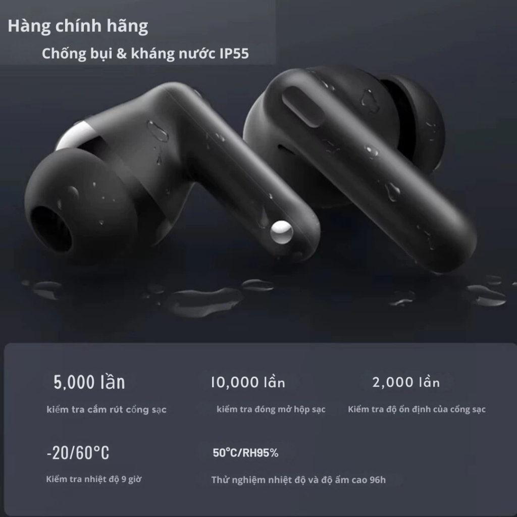 Tai Nghe Bluetooth REALME  T310 5.3 TWS Không Dây Chống Ồn 30dB Pin 40 Giờ | BigBuy360 - bigbuy360.vn