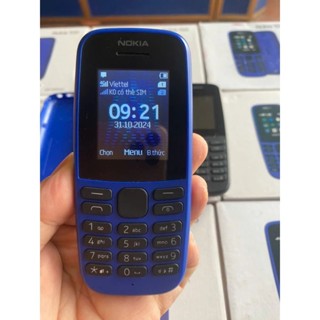 Điện Thoại Nokia 105 (2019) 4G 2 Sim Chính Hãng , Pin Khủng, Loa To Cho Người Lớn Tuổi Đập Hôp