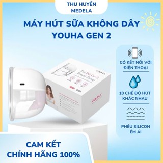 Máy Hút Sữa Không Dây YOUHA GEN 2 NEW 2024 - Kết Nối Được Điện Thoại