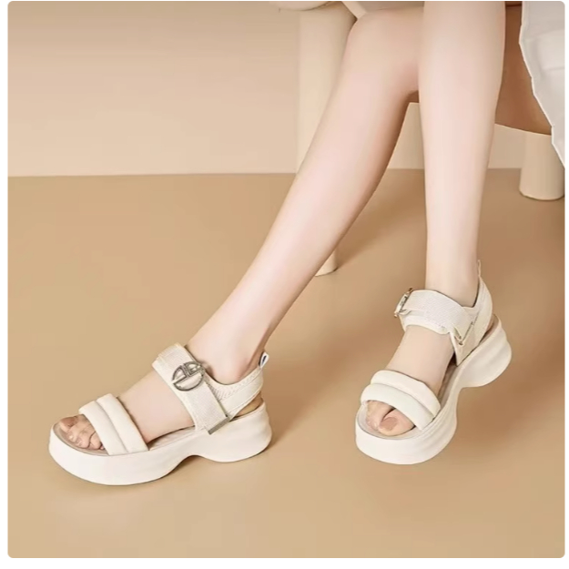 Sandal Dusto 24X5022 đế cao 6cm hàng chính hãng