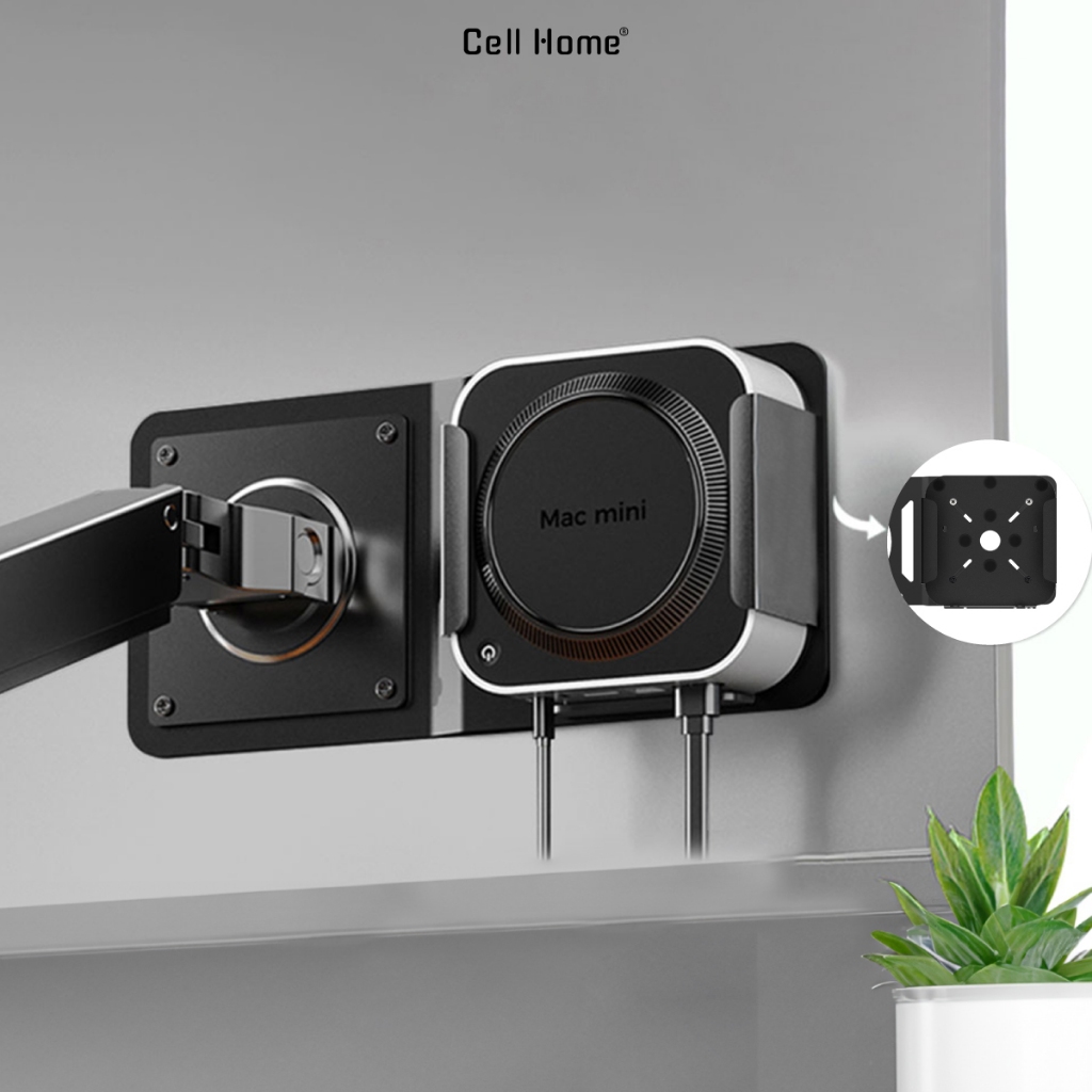 Giá đỡ Mac Mini M1/M2/M4/M4 Pro gắn sau màn hình chuẩn VESA