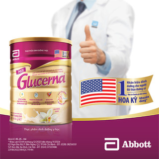 Sữa bột Glucerna hương Lúa Mạch 800g dành cho người bị tiểu đường