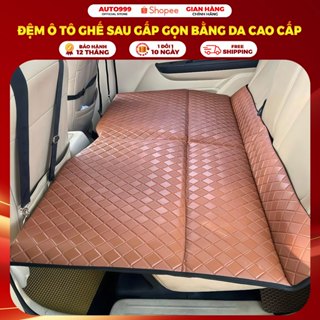 Đệm ô tô 7D gấp gọn thông minh, Giường đệm trên xe ô tô đặt ghế sau Auto999_A01