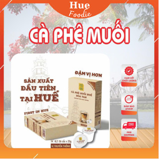Hộp Cà Phê Muối Huế Hòa Tan Cố Đô 1 hộp 6 cốc - sản xuất tại Huế, đặc sản Huế - CTB838