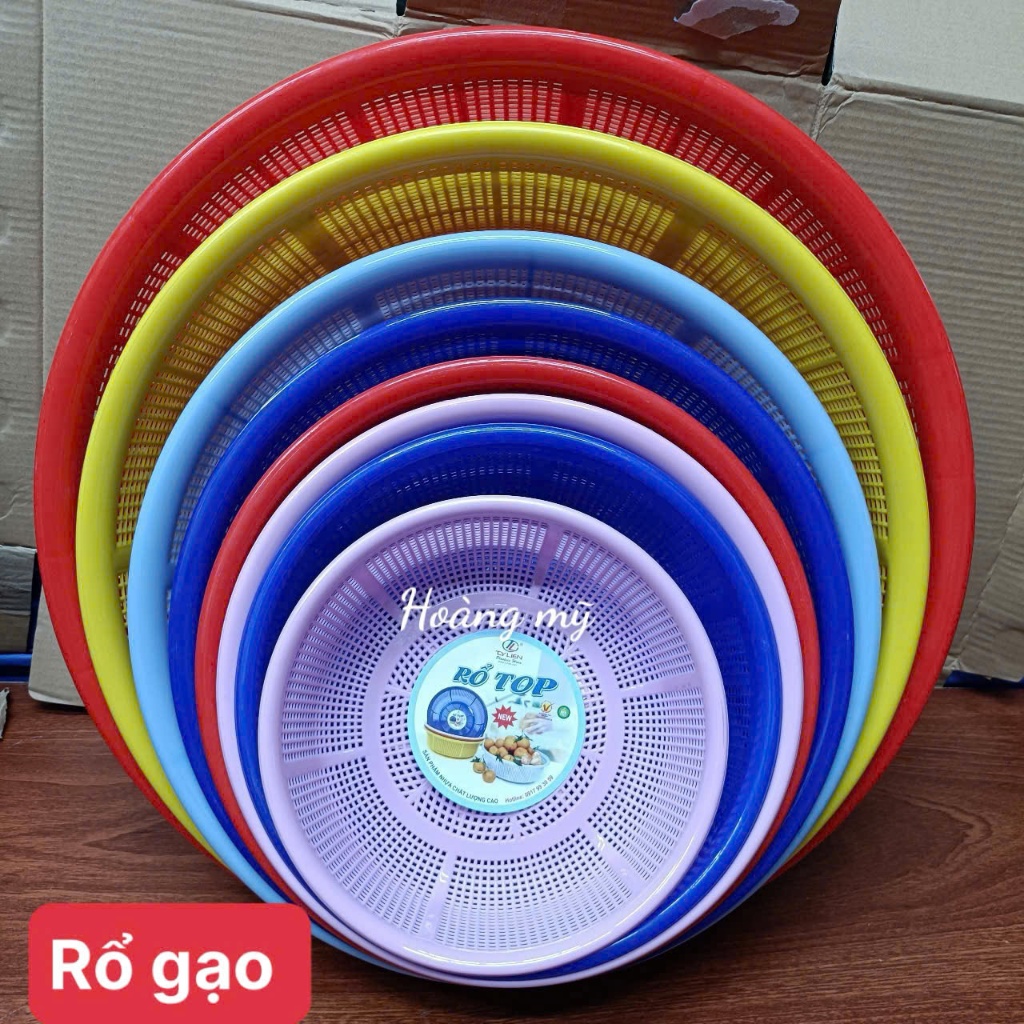 Rổ nhựa tròn Duy Tân,Tý Liên  rổ nhựa lỗ nhỏ