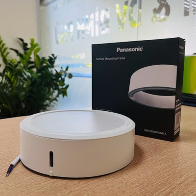 Ốp trần đổi màu 15W Panasonic, viền đèn tháo rời, dùng với đèn lỗ khoét fi150mm, bảo hành 1 đổi 1