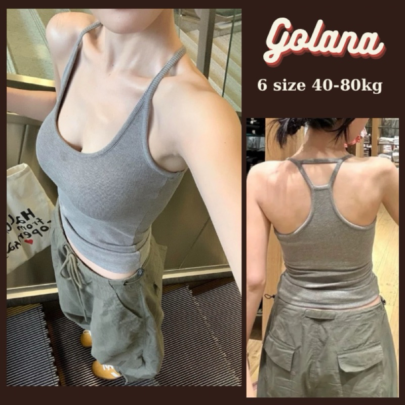 Áo 2 Dây  sợi Bún, Áo hai dây CÓ MÚT ĐỆM quai Nhỏ Ôm Body Dáng Croptop Quyến Rũ bl22 (có bigsize)