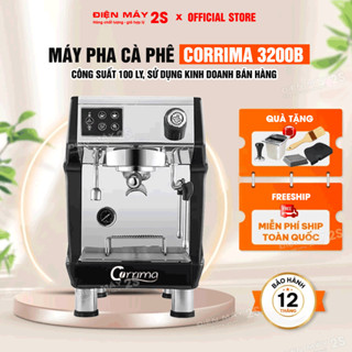 [HCM-Có VAT] Máy Pha Cafe, Máy Pha Cà Phê Corrima(Gemilai) CRM 3200B, Công Suất 130/Ngày Phù Hợp Bán Cafe Mang Đi